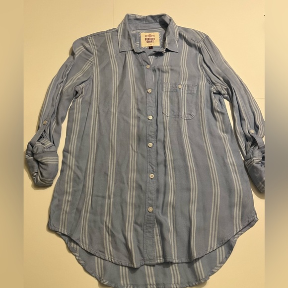 Kohls Perfect Shirt Soft Plaid Button Down Shirt - Picture 2 of 11